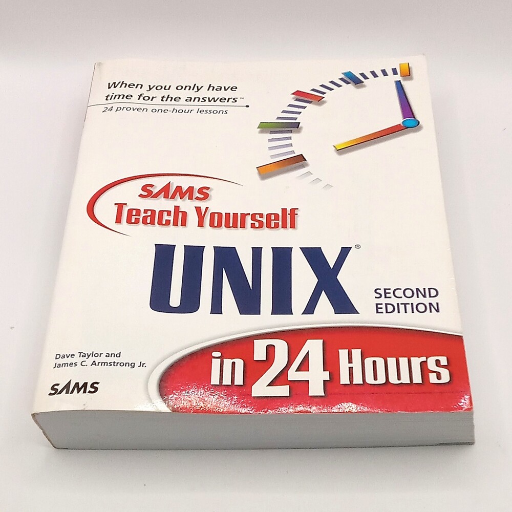 UNIX 1998 2nd Edition Teach Yourself Operating System Programming 24 Lessons PB